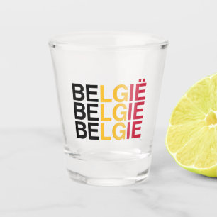 Vaso De Chupito Bandera BÉLGICA
