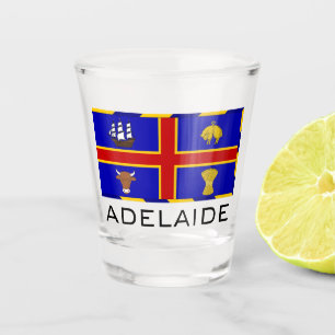Vaso De Chupito Bandera de Adelaida, Australia