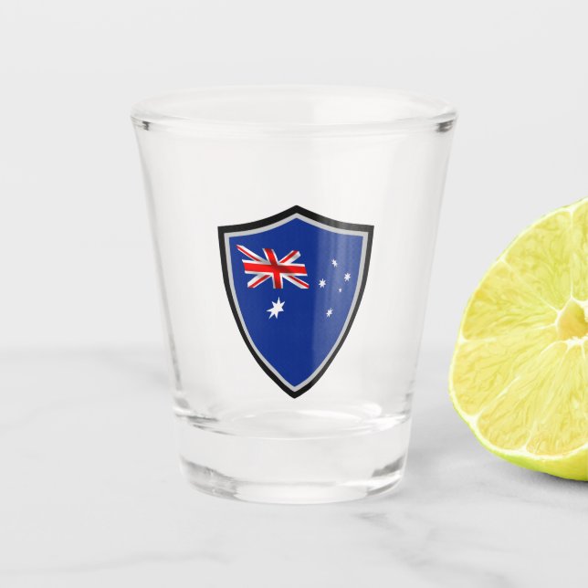 Vaso De Chupito Bandera de Australia (Anverso)