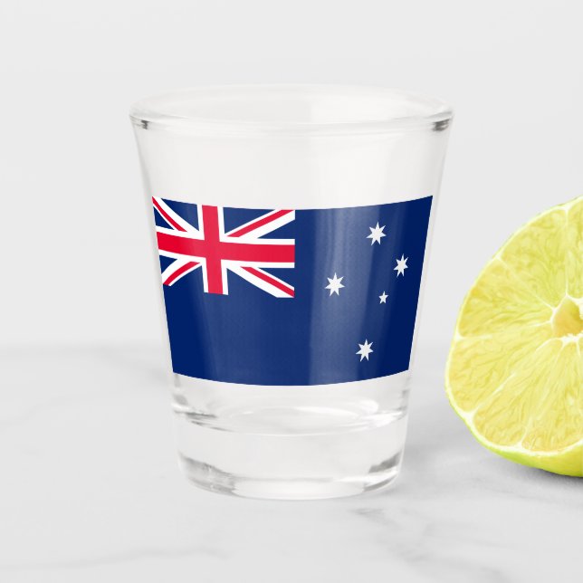 Vaso De Chupito Bandera de Australia (Anverso)
