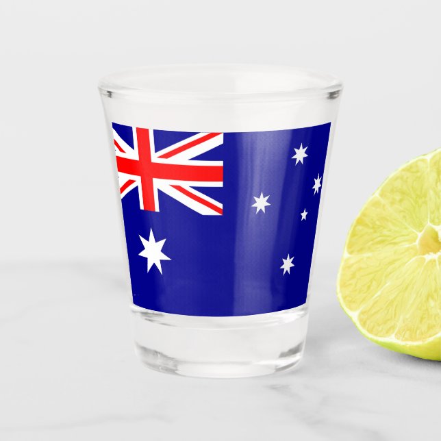 Vaso De Chupito Bandera de Australia (Anverso)