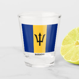 Vaso De Chupito Bandera de Barbados