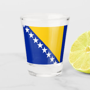 Vaso De Chupito Bandera de Bosnia y Herzegovina