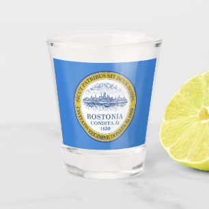 Vaso De Chupito Bandera de Boston (Massachusetts)