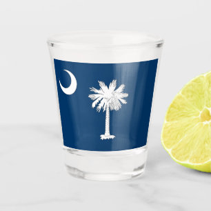 Vaso De Chupito Bandera de Carolina del Sur