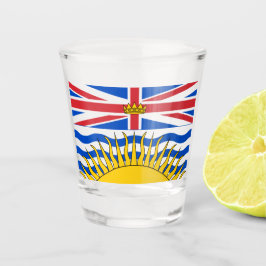 Vaso De Chupito Bandera de Columbia Británica
