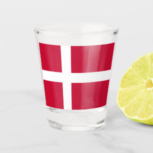 Vaso De Chupito Bandera de Dinamarca
