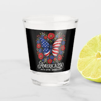 Vaso De Chupito Bandera de EE. UU. de América 250 1776 2026 Aniver