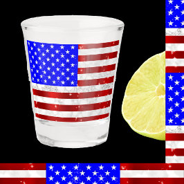 Vaso De Chupito Bandera de Estados Unidos