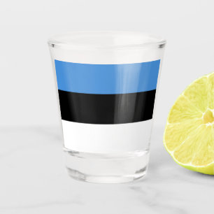 Vaso De Chupito Bandera de Estonia