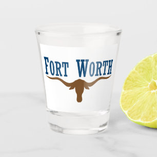 Vaso De Chupito Bandera de Fort Worth