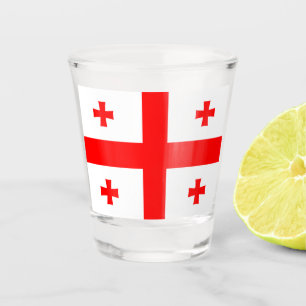 Vaso De Chupito Bandera de Georgia