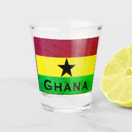 Vaso De Chupito Bandera de Ghana (África occidental)