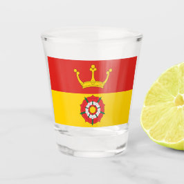 Vaso De Chupito Bandera de Hampshire (condado del Reino Unido)