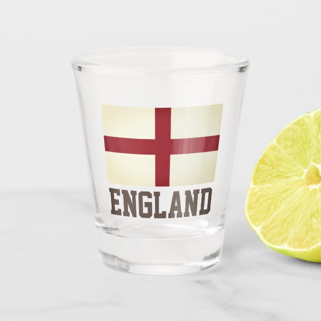 Vaso De Chupito Bandera de Inglaterra (Anverso)