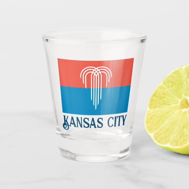 Vaso De Chupito Bandera de Kansas City (2023), Misuri (Anverso)