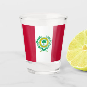 Vaso De Chupito Bandera de la ciudad de Raleigh