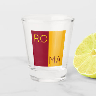 Vaso De Chupito Bandera de la ciudad de Roma, Italia