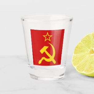 Vaso De Chupito Bandera de la URSS - Bandera de la Unión Soviética
