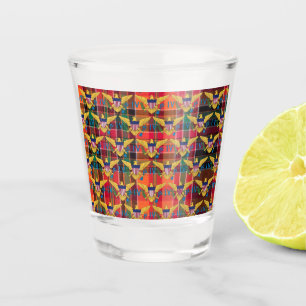 Vaso De Chupito Bandera de las Islas Vírgenes de Estados Unidos