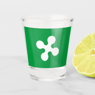 Vaso De Chupito Bandera de Lombardia (Italia)