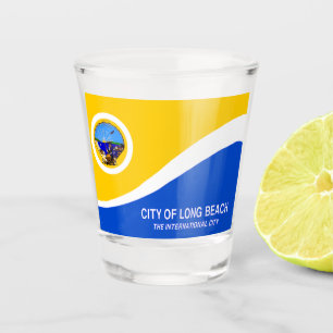 Vaso De Chupito Bandera de Long Beach