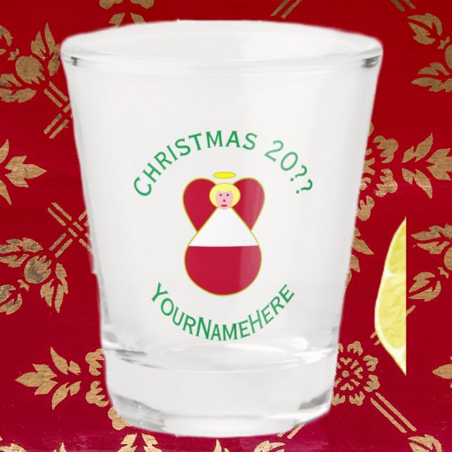 Vaso De Chupito Bandera de los Navidades de ángel austríacos perso (Subido por el creador)