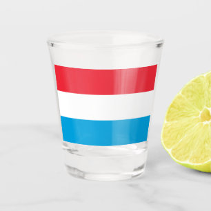 Vaso De Chupito Bandera de Luxemburgo