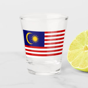 Vaso De Chupito Bandera de Malasia