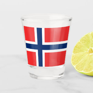 Vaso De Chupito Bandera de Noruega