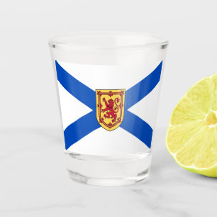 Vaso De Chupito Bandera de Nueva Escocia halifax canada vidrio de 