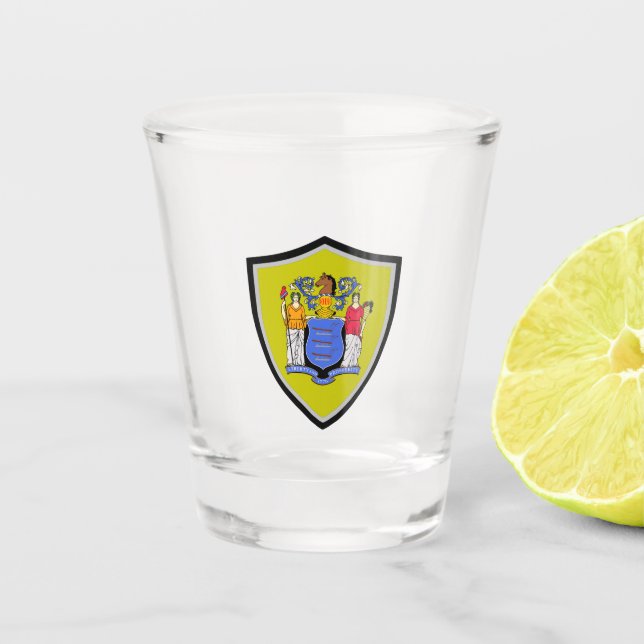 Vaso De Chupito Bandera de Nueva Jersey (Anverso)