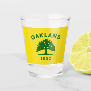 Vaso De Chupito Bandera de Oakland (California)
