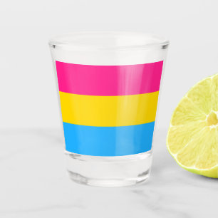 Vaso De Chupito Bandera de Orgullo Pansexual LGBTQ