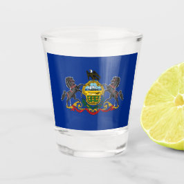 Vaso De Chupito Bandera de Pensilvania