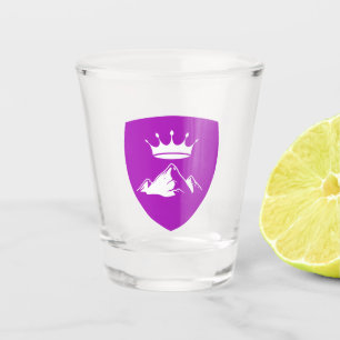 Vaso De Chupito Bandera de piedra - Vidrio de disparo