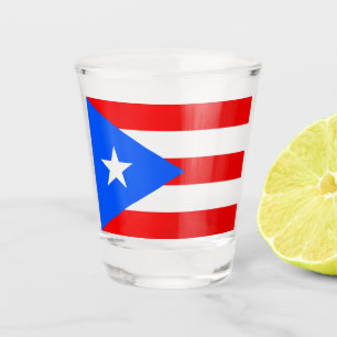 Vaso De Chupito Bandera de Puerto Rico