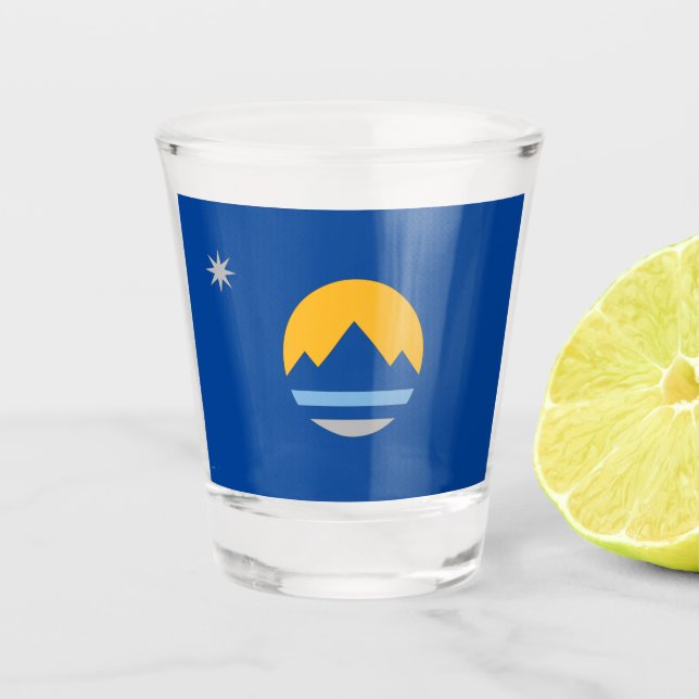 Vaso De Chupito Bandera de Reno (Anverso)