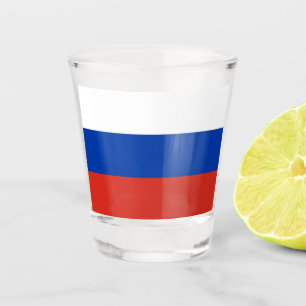 Vaso De Chupito Bandera de Rusia