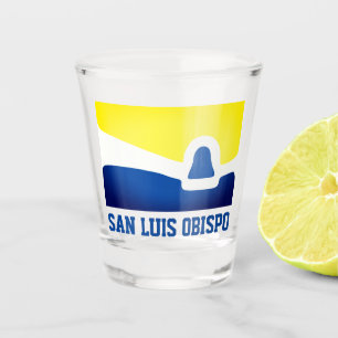 Vaso De Chupito Bandera de San Luis Obispo, California
