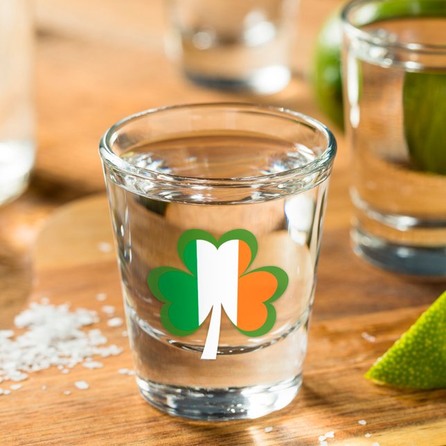 Vaso De Chupito Bandera de Shamrock de Irlanda (Subido por el creador)