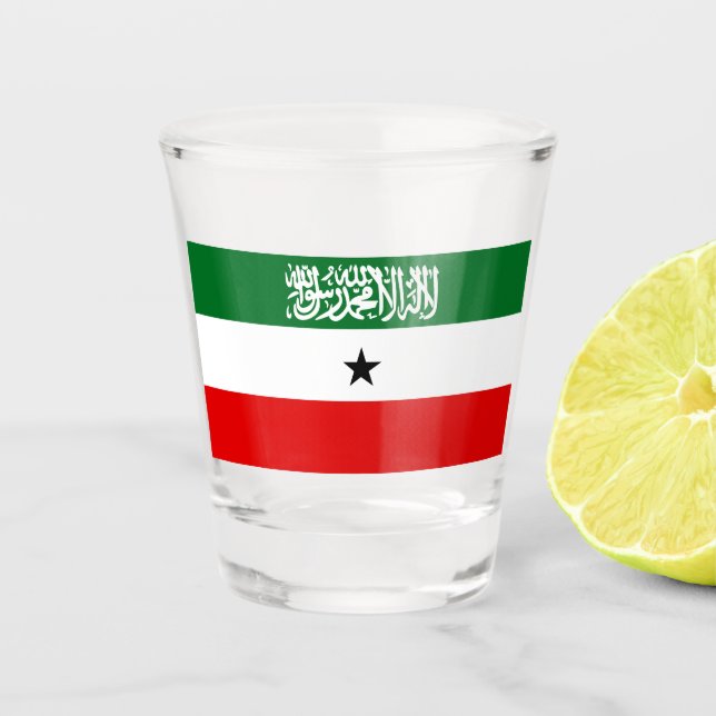 Vaso De Chupito Bandera de Somaliland (Anverso)