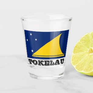 Vaso De Chupito Bandera de Tokelau: Vidrio incendiario