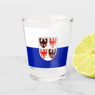 Vaso De Chupito Bandera de Trentino-Alto Adige (Italia)