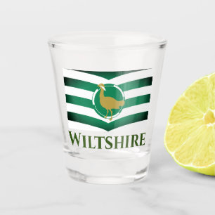 Vaso De Chupito Bandera de Wiltshire - INGLATERRA