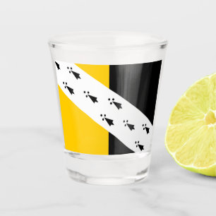 Vaso De Chupito Bandera del condado de Norfolk