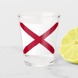 Vaso De Chupito Bandera del estado de Alabama