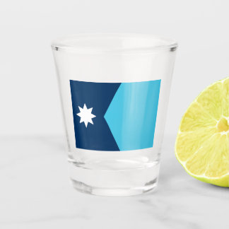 Vaso De Chupito Bandera del estado de Minnesota