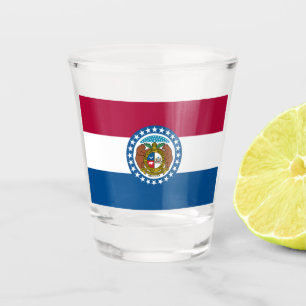 Vaso De Chupito Bandera del Estado de Misuri