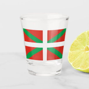 Vaso De Chupito Bandera del País Vasco